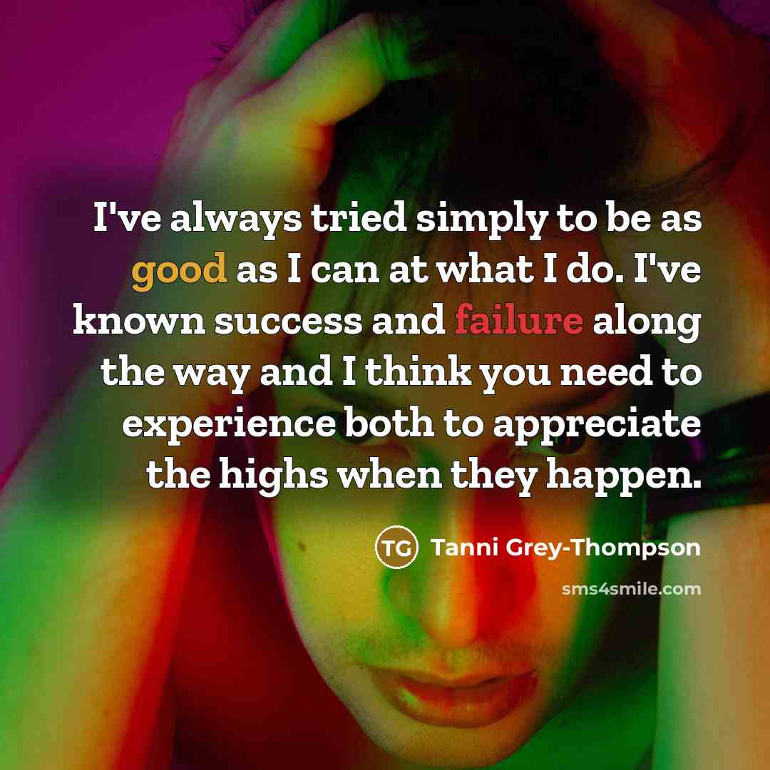 “I've always tried simply to be as good as I…” quote by Tanni Grey-Thompson