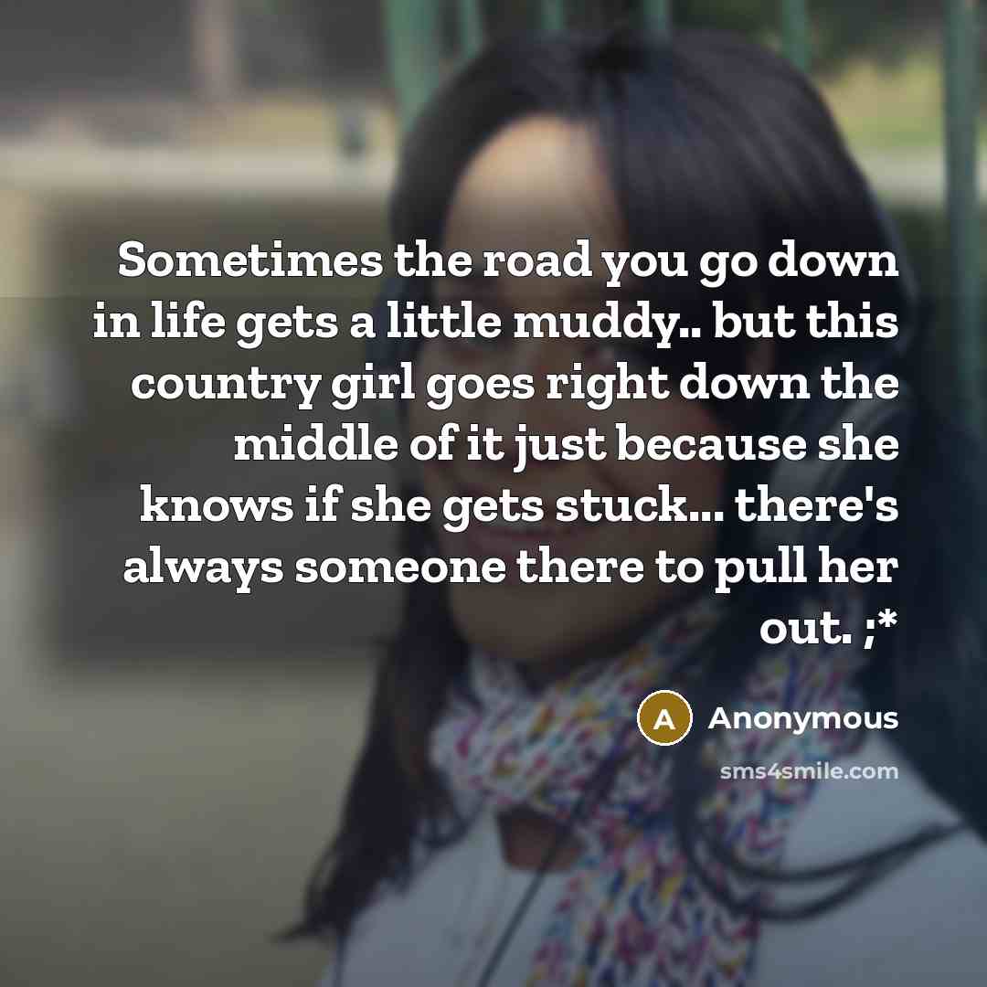 “Sometimes the road you go down in life gets a…” quote by Anonymous