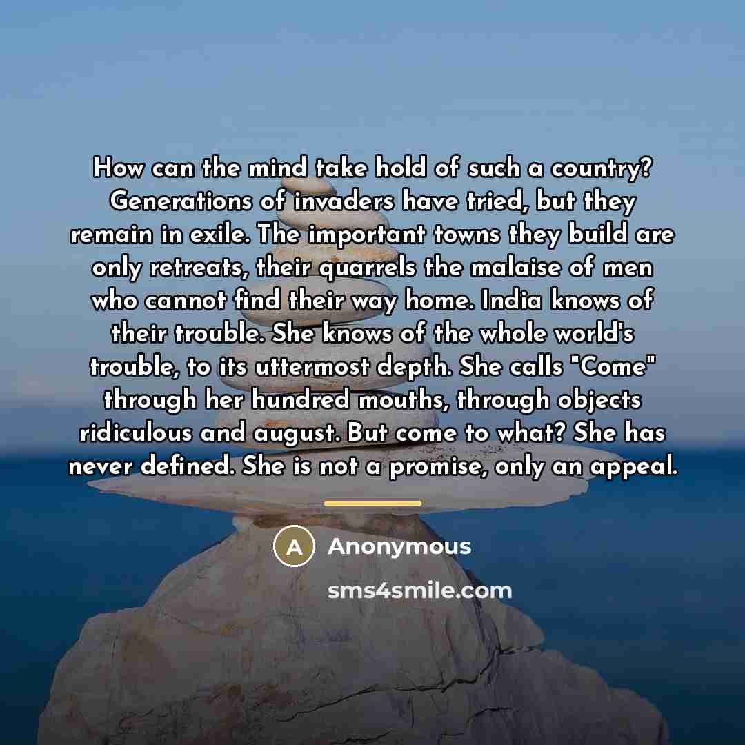 “How can the mind take hold of such a country?…” quote by Anonymous