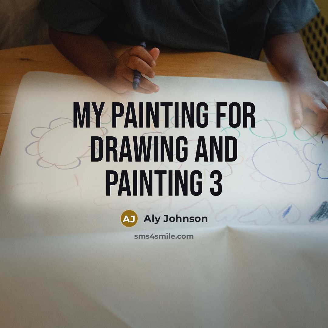 “My painting for Drawing and Painting 3” quote by Aly Johnson