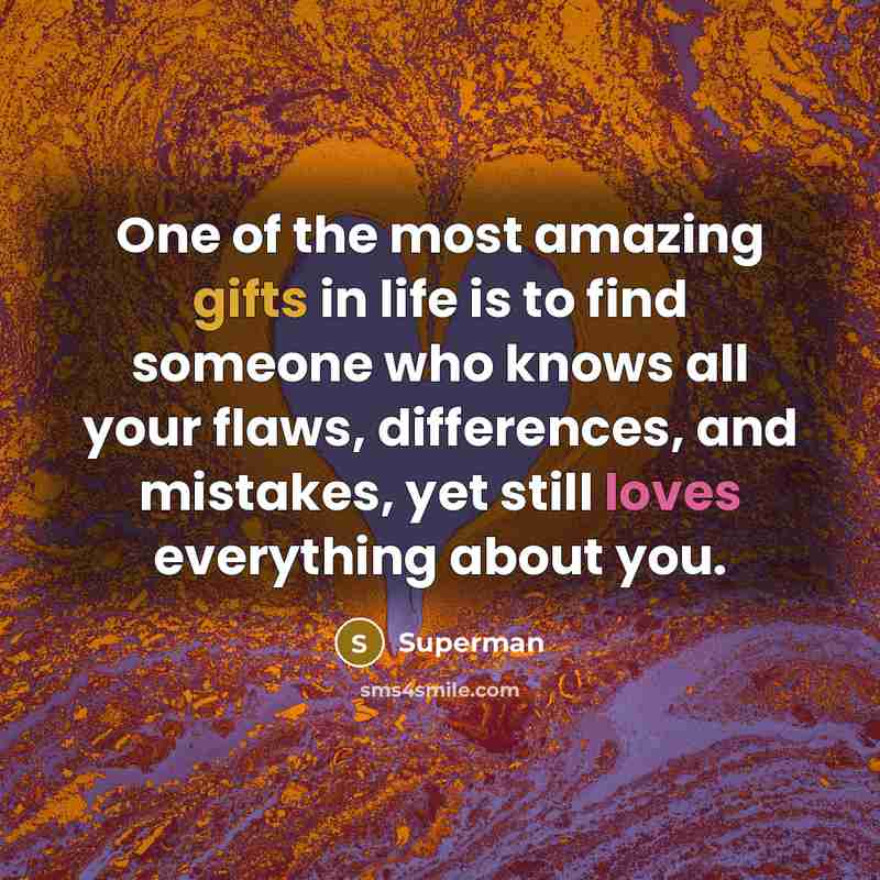 “One of the most amazing gifts in life is to…” quote by Superman