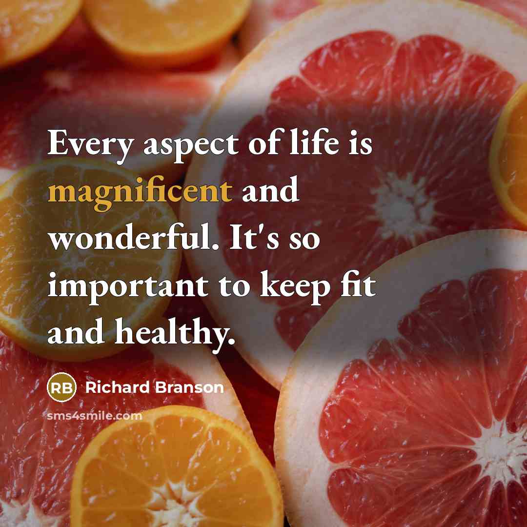 “Every aspect of life is magnificent and wonderful. It's so…” quote by Richard Branson