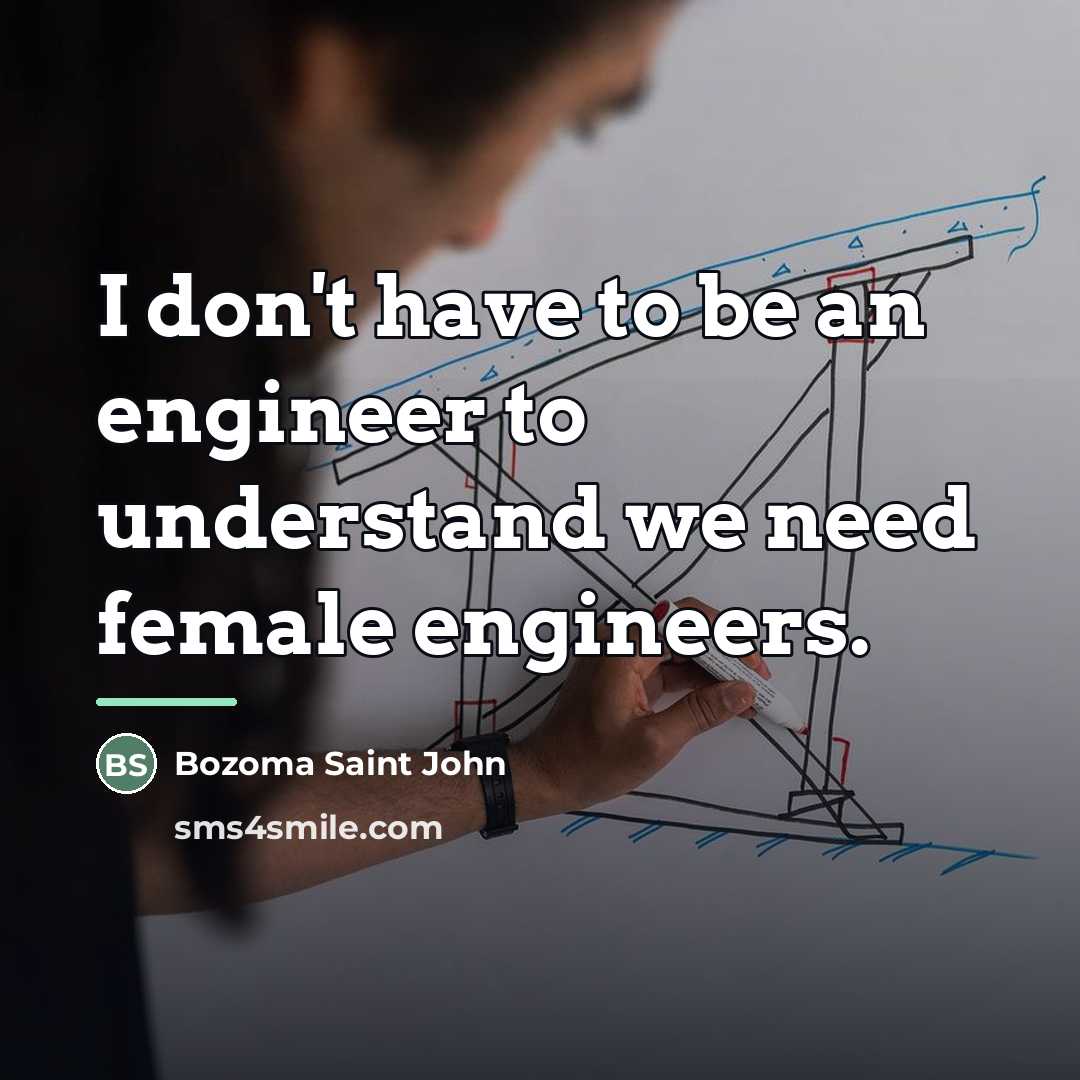 “I don't have to be an engineer to understand we…” quote by Bozoma Saint John