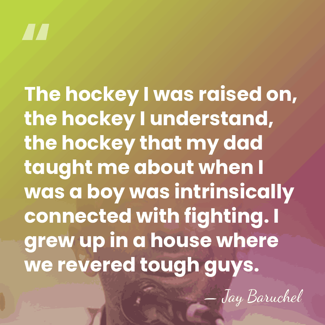 The hockey I was raised on, the hockey I understand, the hockey&hellip; - Jay Baruchel