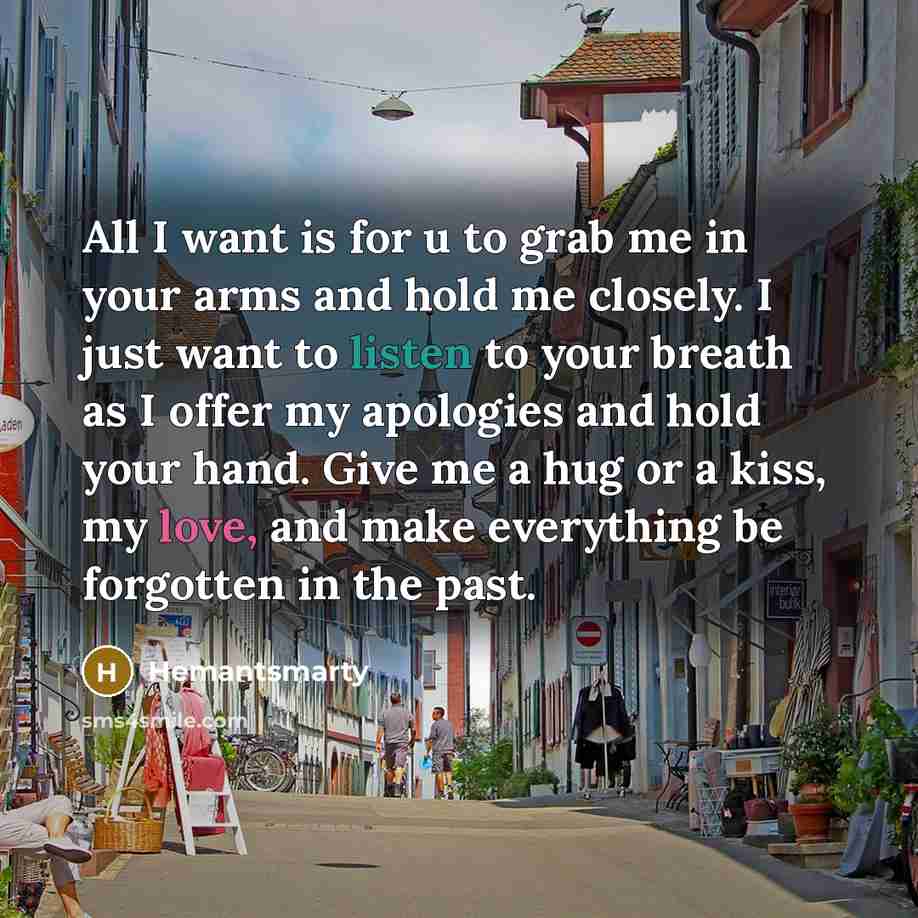“All I want is for u to grab me in…” quote by Hemantsmarty