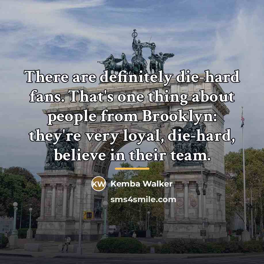 “There are definitely die-hard fans. That's one thing about people…” quote by Kemba Walker