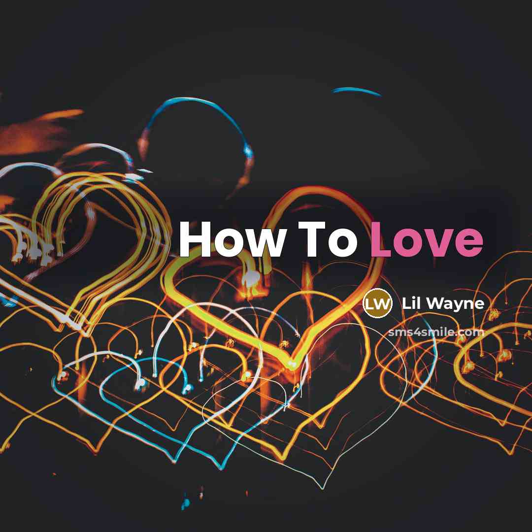 “How To Love…” quote by Lil Wayne