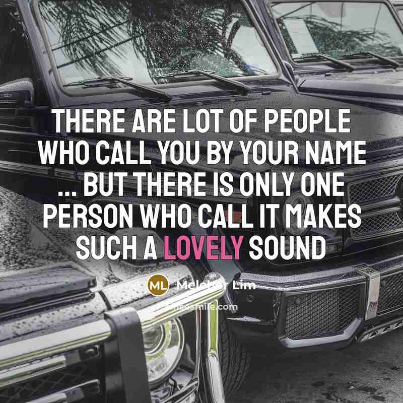 “There are lot of people who call you by your…” quote by Melchor Lim