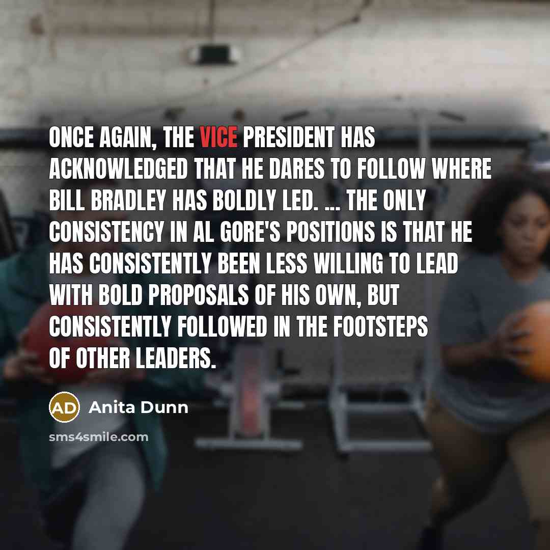 “Once again, the vice president has acknowledged that he dares…” quote by Anita Dunn