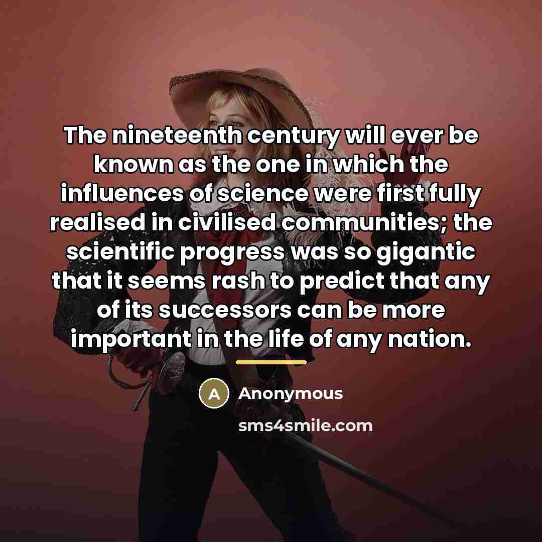 “The nineteenth century will ever be known as the one…” quote by Norman Lockyer