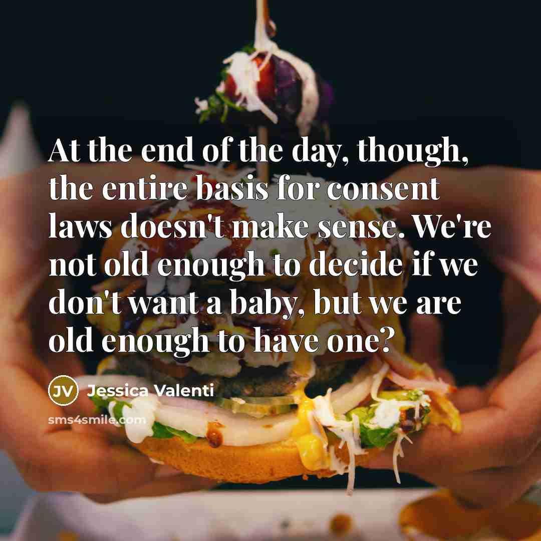 “At the end of the day, though, the entire basis…” quote by Jessica Valenti