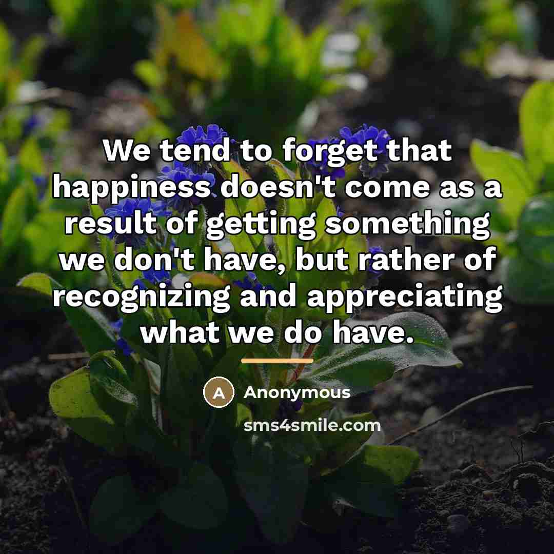 “We tend to forget that happiness doesn't come as a…” quote by Friedrich Koenig