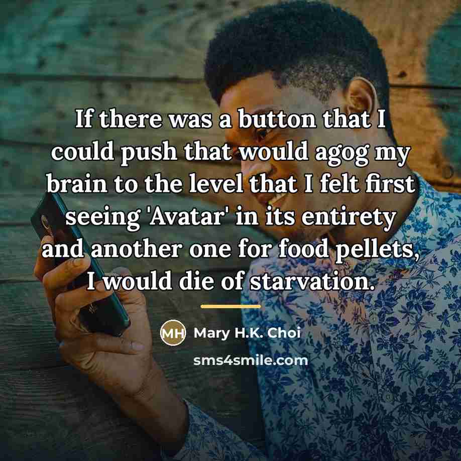 “If there was a button that I could push that…” quote by Mary H.K. Choi