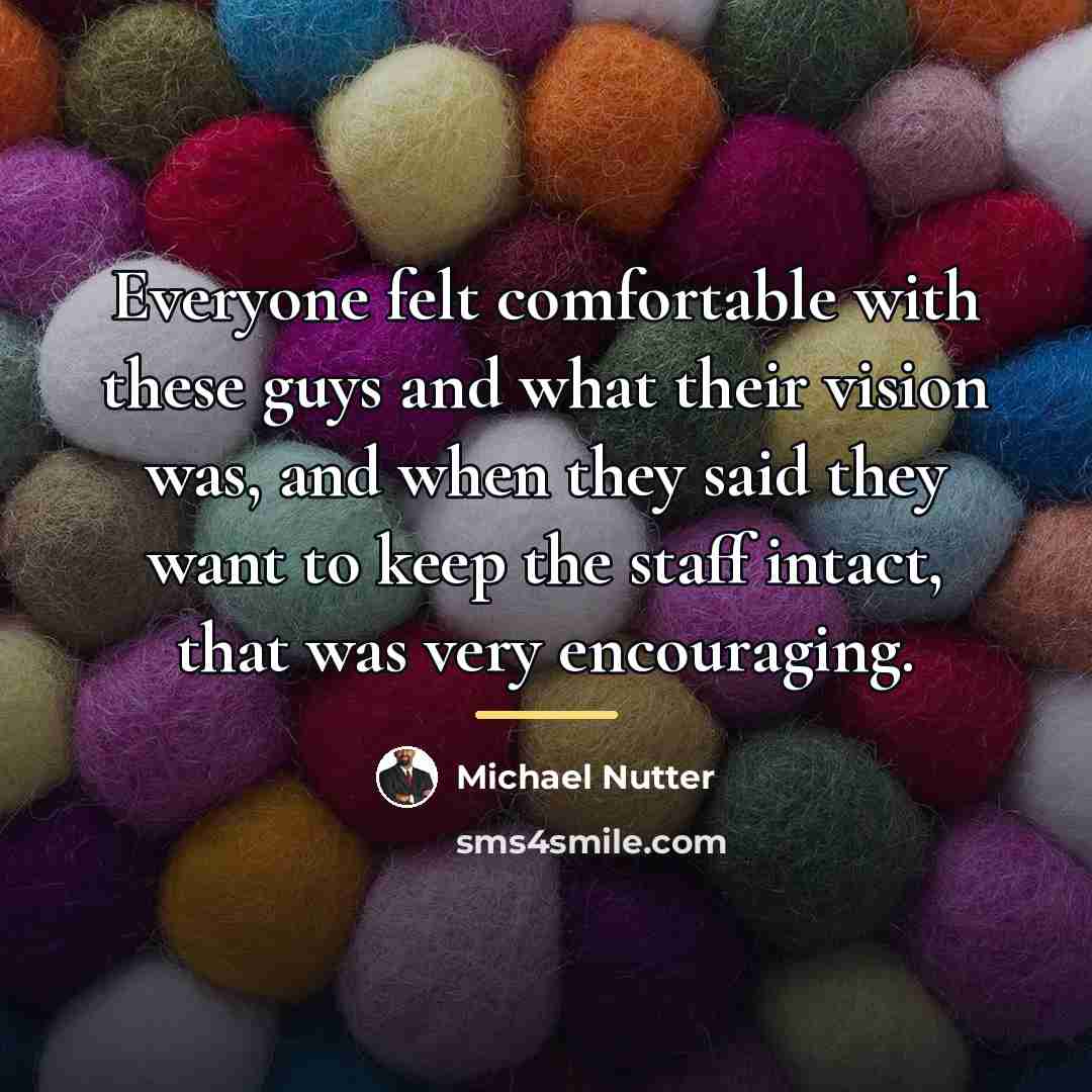 “Everyone felt comfortable with these guys and what their vision…” quote by Michael Nutter