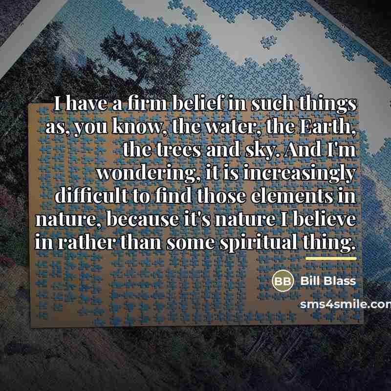 “I have a firm belief in such things as, you…” quote by Bill Blass