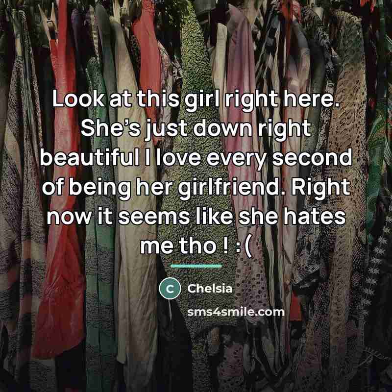 “Look at this girl right here. She's just down right…” quote by Chelsia