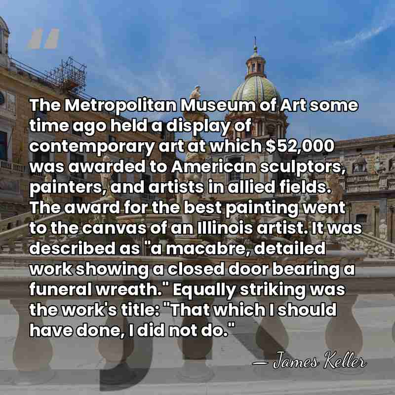 The Metropolitan Museum of Art some time ago held a display of&hellip; - James Keller