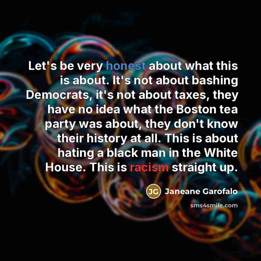 “Let's be very honest about what this is about. It's…” quote by Janeane Garofalo