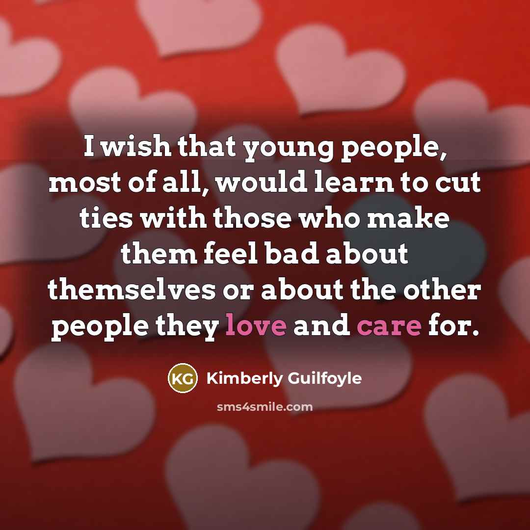 “I wish that young people, most of all, would learn…” quote by Kimberly Guilfoyle