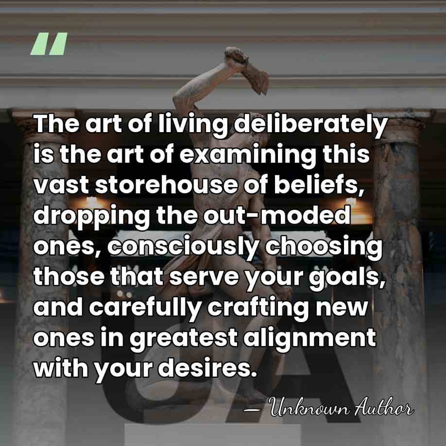 The art of living deliberately is the art of examining this vast&hellip; - Sir Richard Bishop
