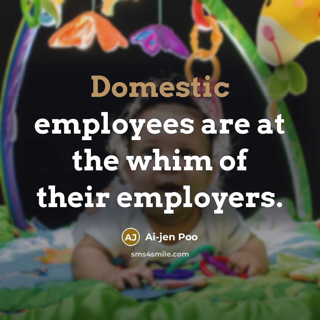 “Domestic employees are at the whim of their employers.…” quote by Ai-jen Poo