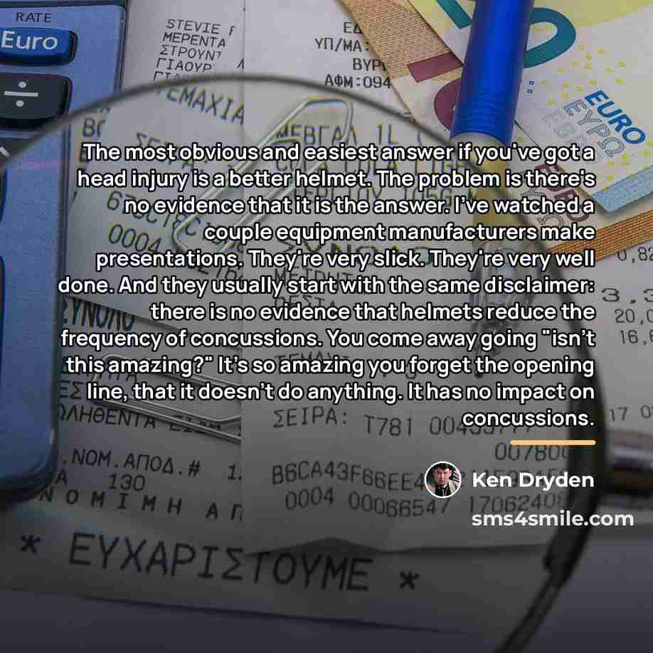 “The most obvious and easiest answer if you've got a…” quote by Ken Dryden