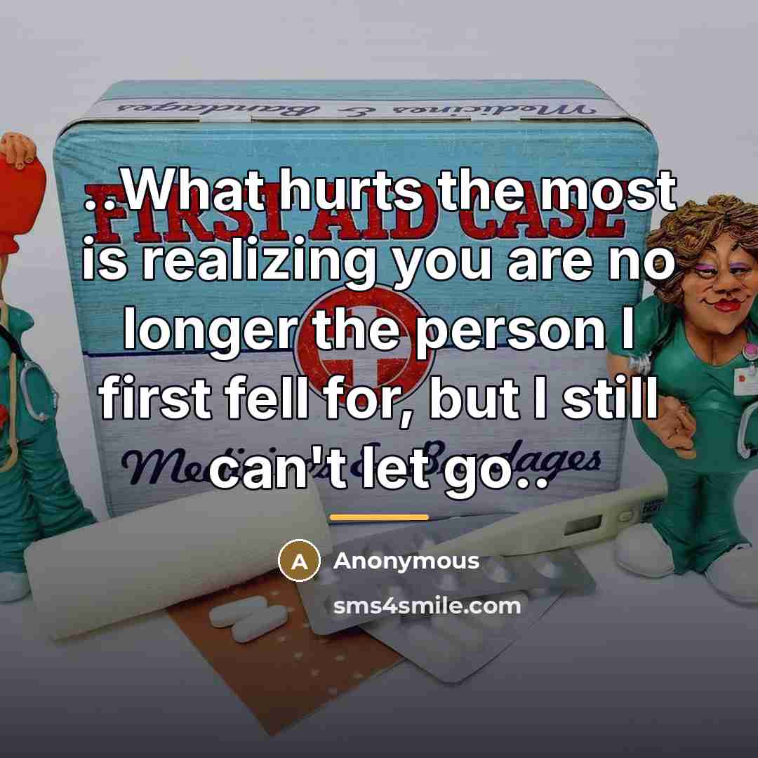 “..What hurts the most is realizing you are no longer…” quote by Anonymous