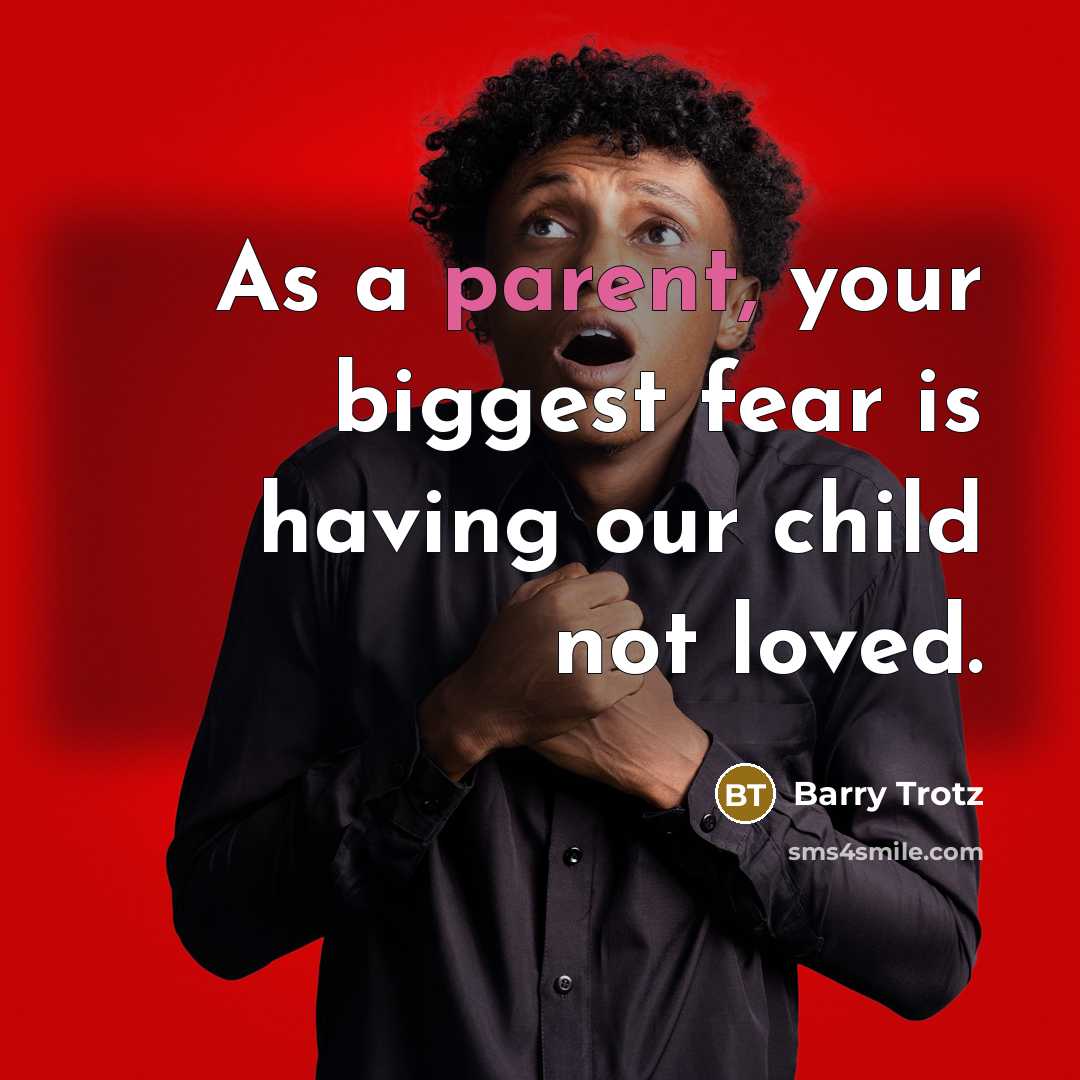 “As a parent, your biggest fear is having our child…” quote by Barry Trotz