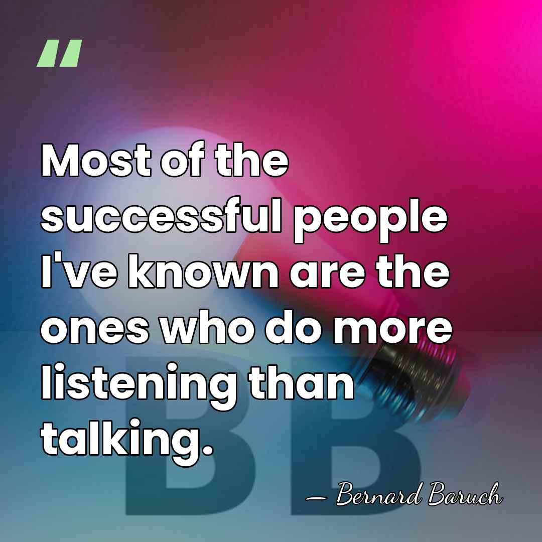Most of the successful people I've known are the ones who do&hellip; - Bernard Baruch