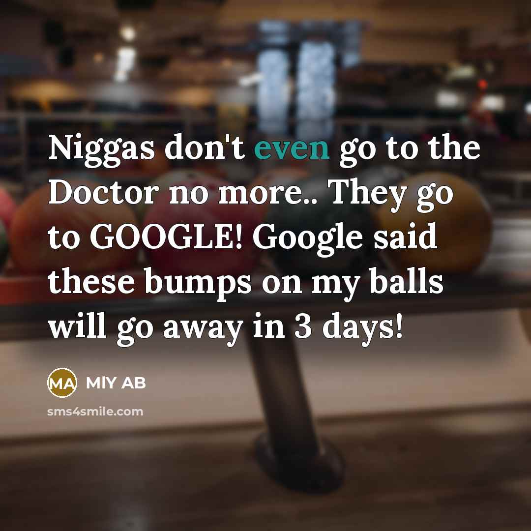 “Niggas don't even go to the Doctor no more.. They…” quote by MLY AB