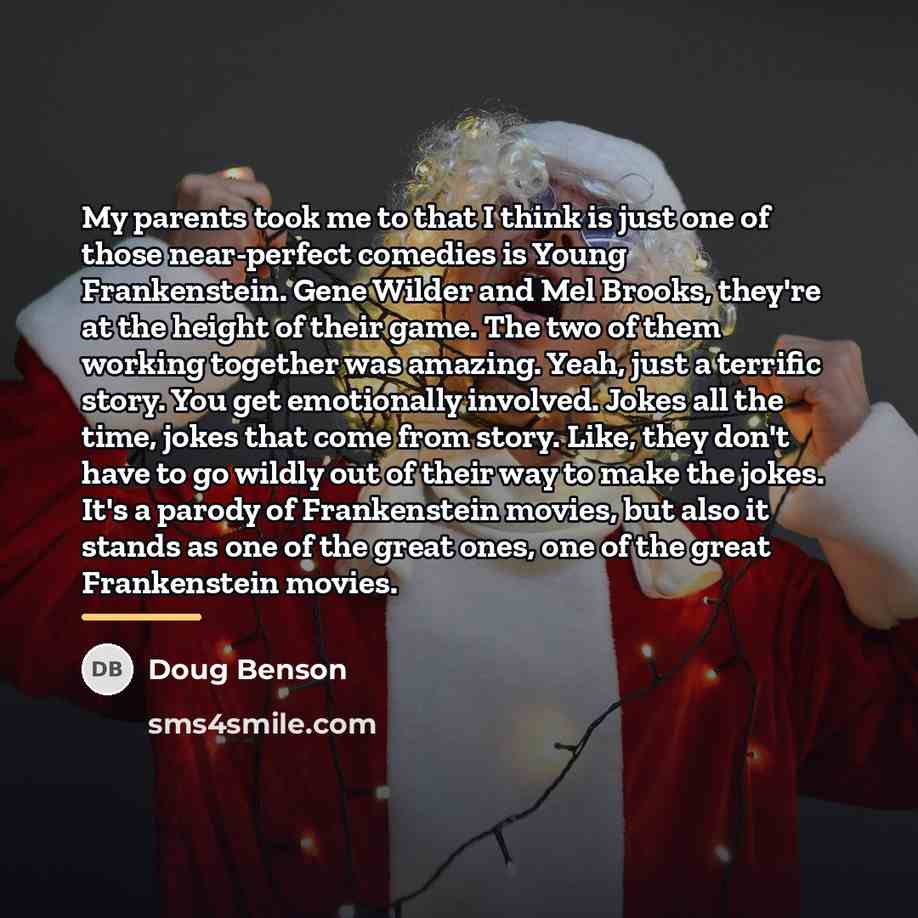 “My parents took me to that I think is just…” quote by Doug Benson