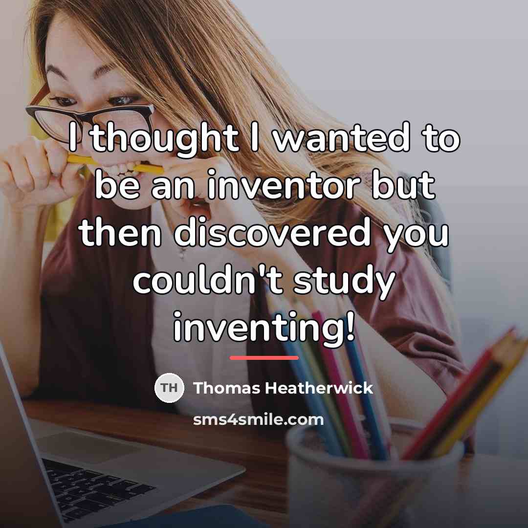 “I thought I wanted to be an inventor but then…” quote by Thomas Heatherwick