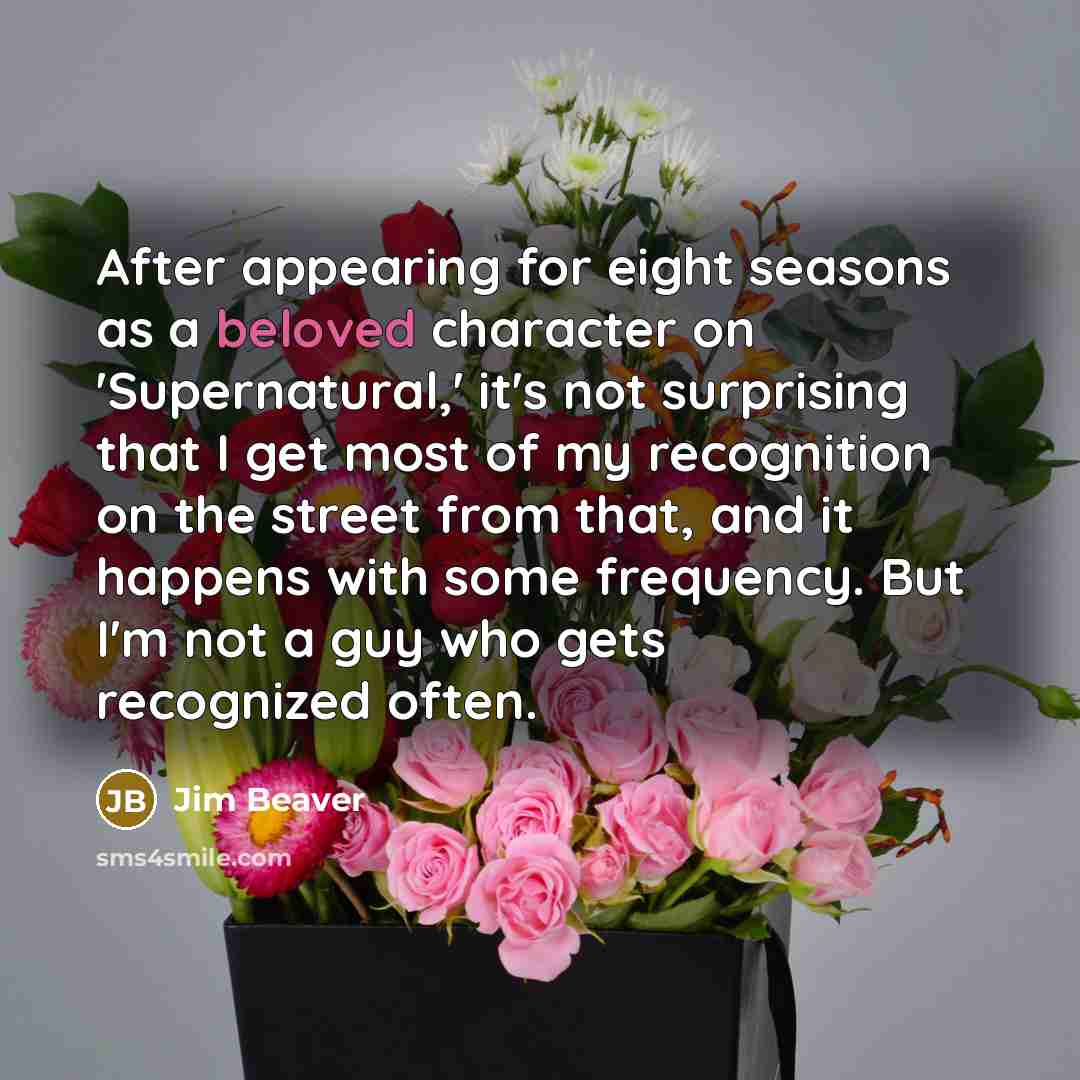 “After appearing for eight seasons as a beloved character on…” quote by Jim Beaver
