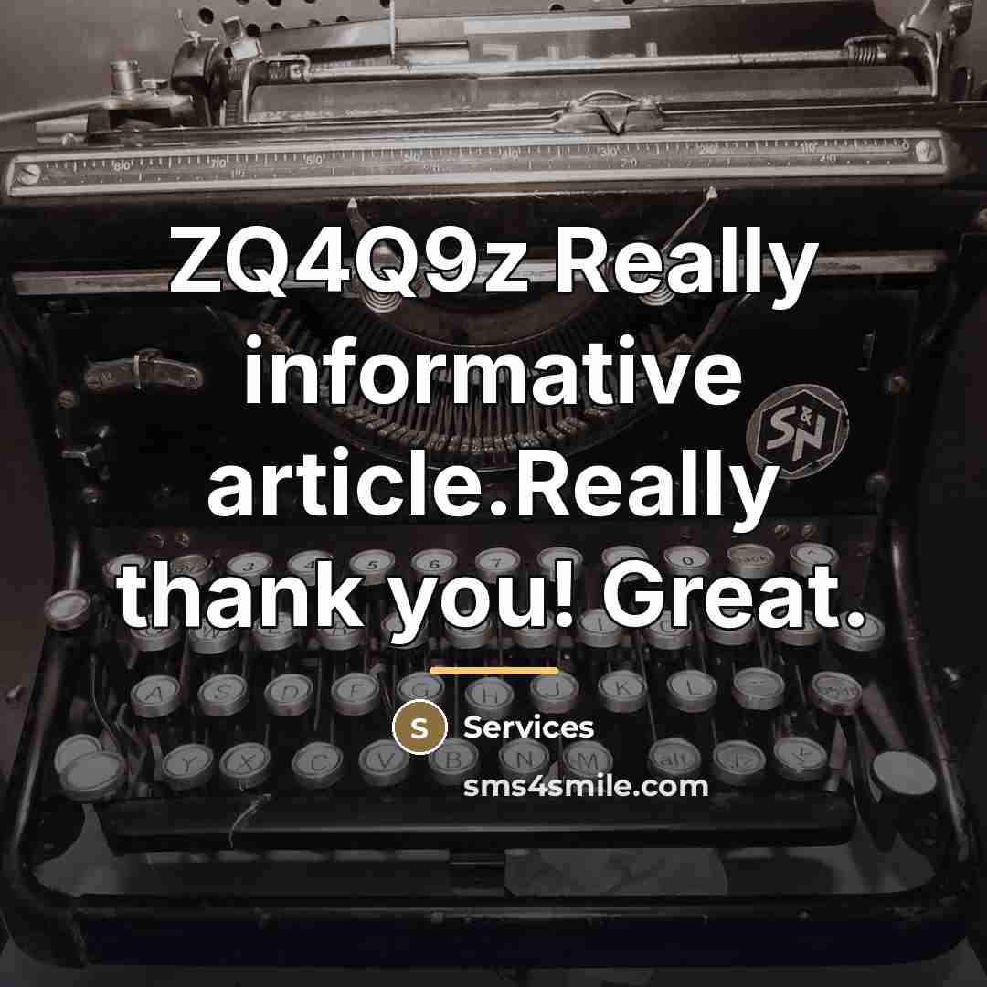 “ZQ4Q9z Really informative article.Really thank you! Great.…” quote by Services