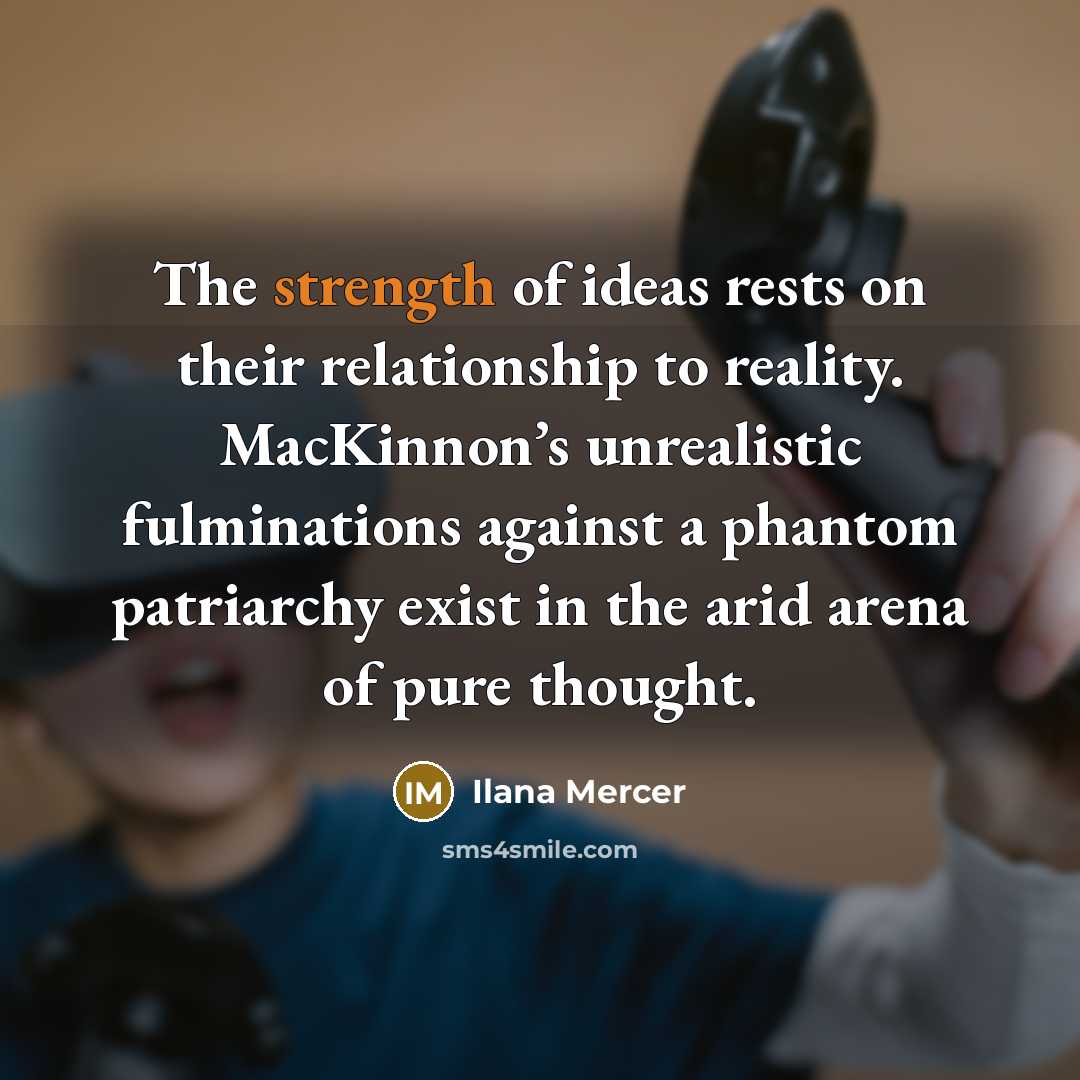 “The strength of ideas rests on their relationship to reality.…” quote by Ilana Mercer