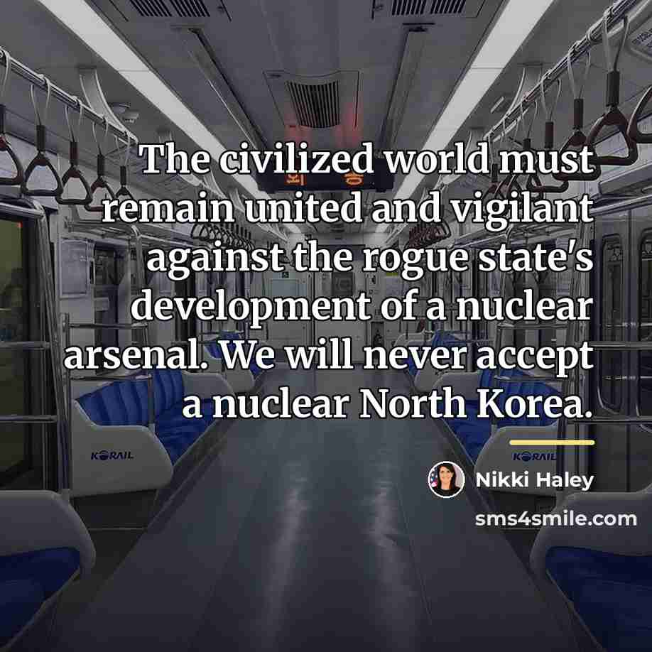 “The civilized world must remain united and vigilant against the…” quote by Nikki Haley
