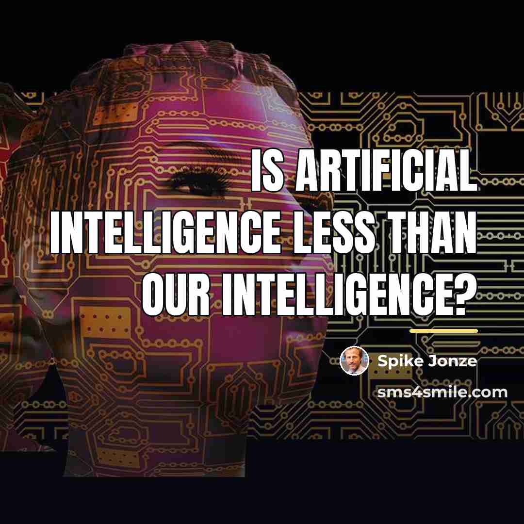 “Is artificial intelligence less than our intelligence?…” quote by Spike Jonze