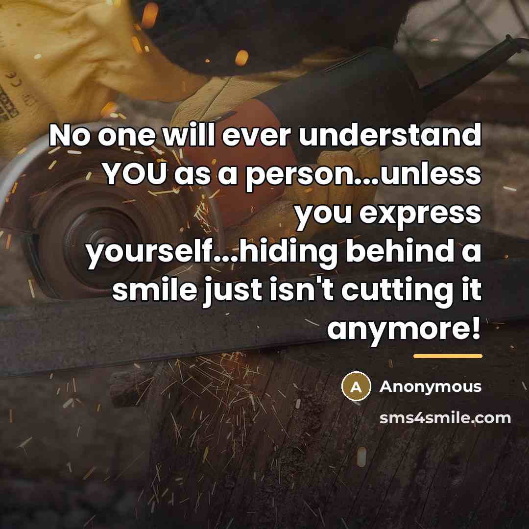 “No one will ever understand YOU as a person...unless you…” quote by Anonymous