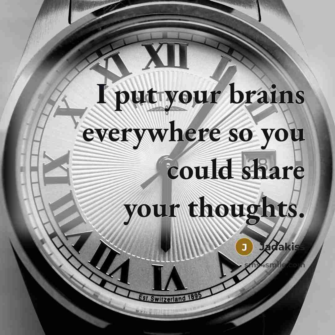 “I put your brains everywhere so you could share your…” quote by Jadakiss