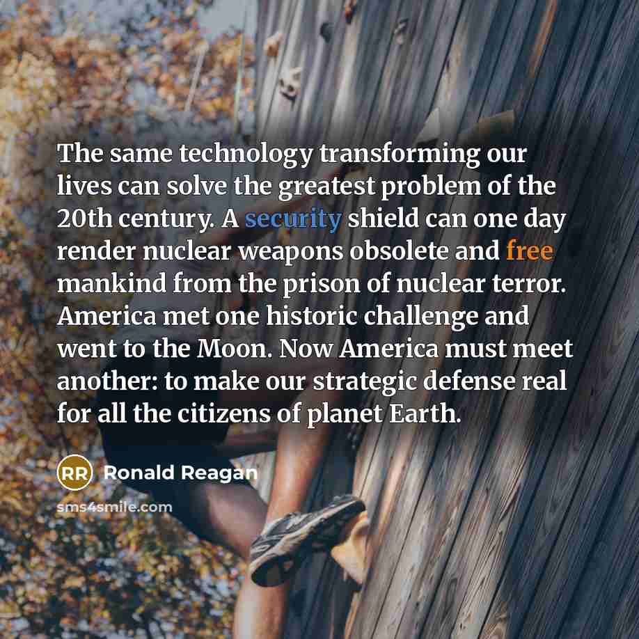 “The same technology transforming our lives can solve the greatest…” quote by Ronald Reagan