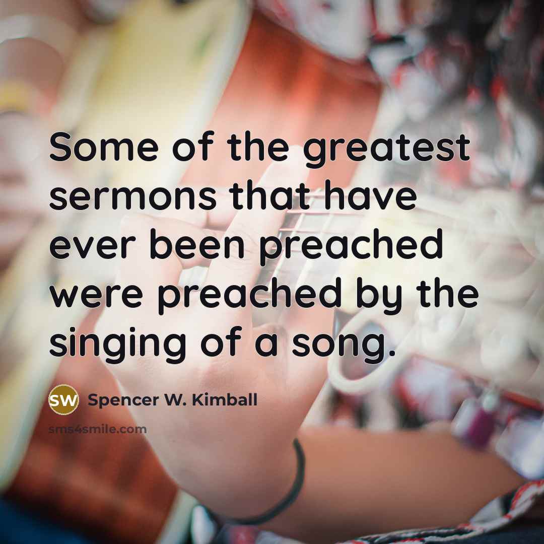 “Some of the greatest sermons that have ever been preached…” quote by Spencer W. Kimball