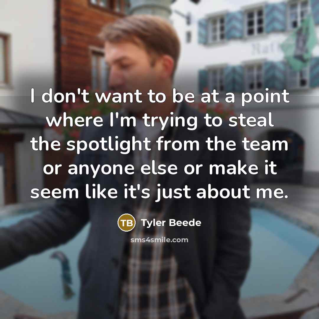 “I don't want to be at a point where I'm…” quote by Tyler Beede