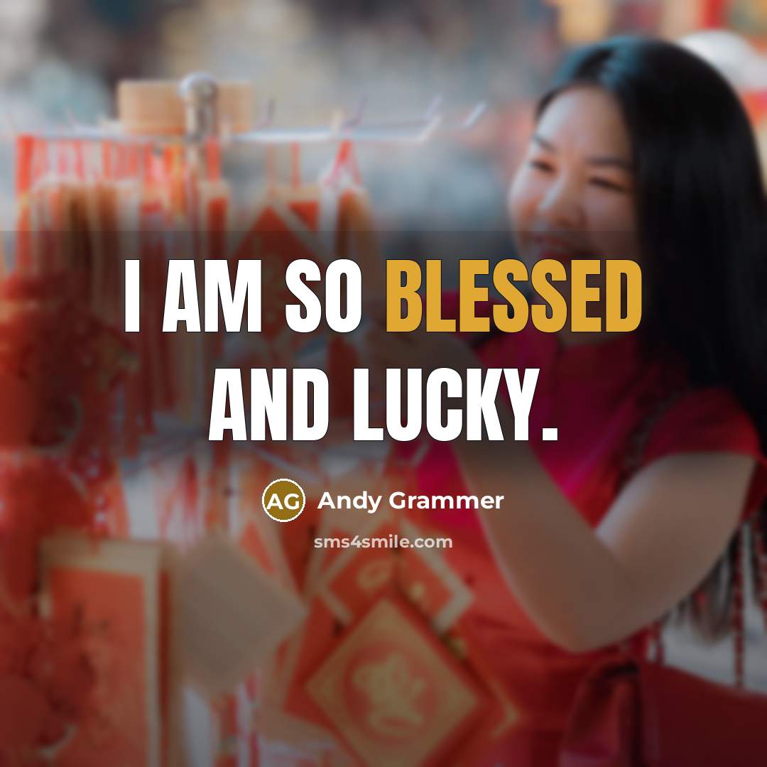 “I am so blessed and lucky.…” quote by Andy Grammer