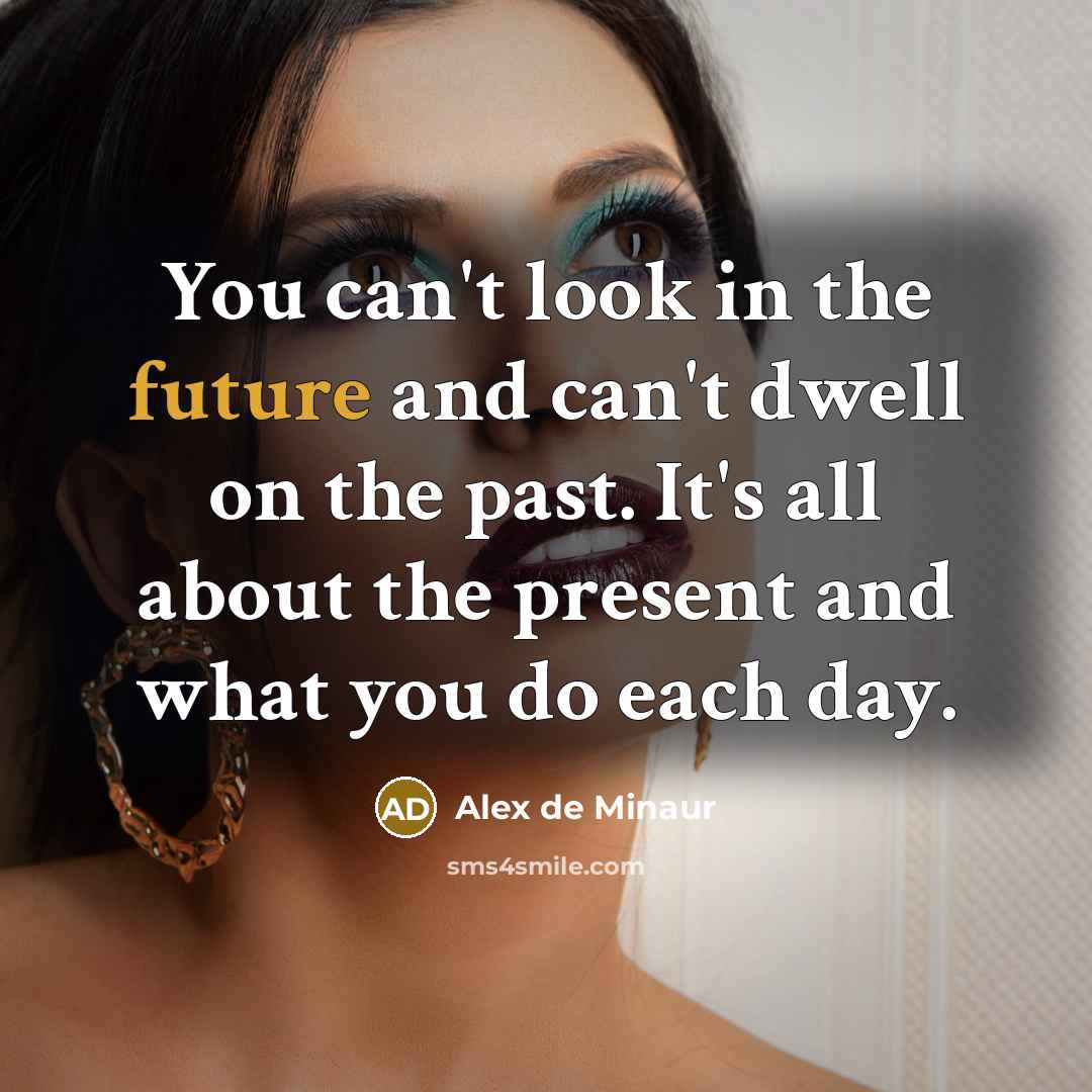 “You can't look in the future and can't dwell on…” quote by Alex de Minaur