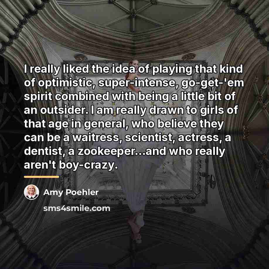 “I really liked the idea of playing that kind of…” quote by Amy Poehler