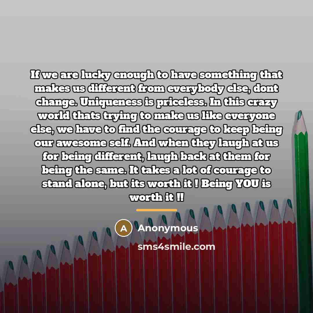 “If we are lucky enough to have something that makes…” quote by Anonymous