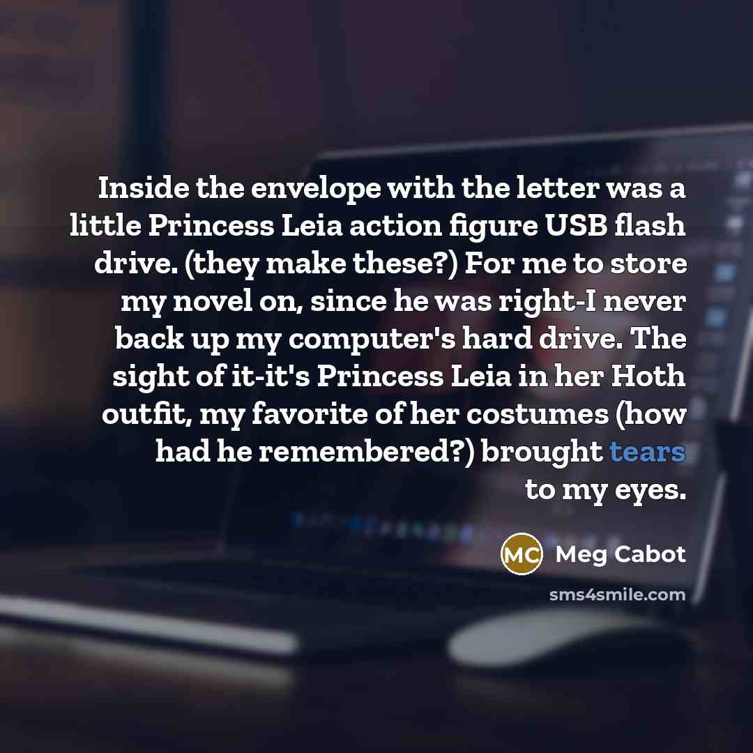 “Inside the envelope with the letter was a little Princess…” quote by Meg Cabot