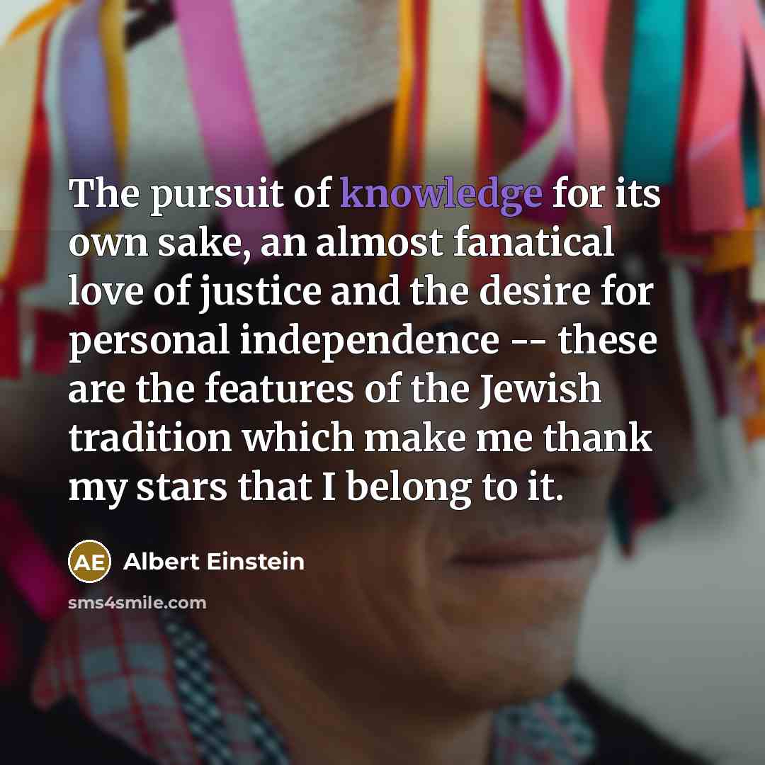 “The pursuit of knowledge for its own sake, an almost…” quote by Albert Einstein