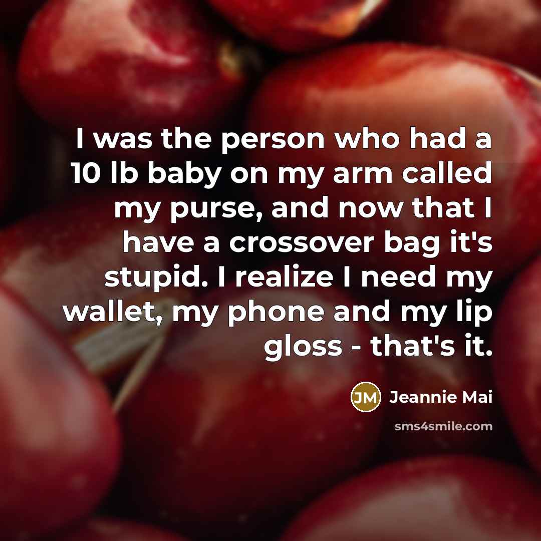 “I was the person who had a 10 lb baby…” quote by Jeannie Mai