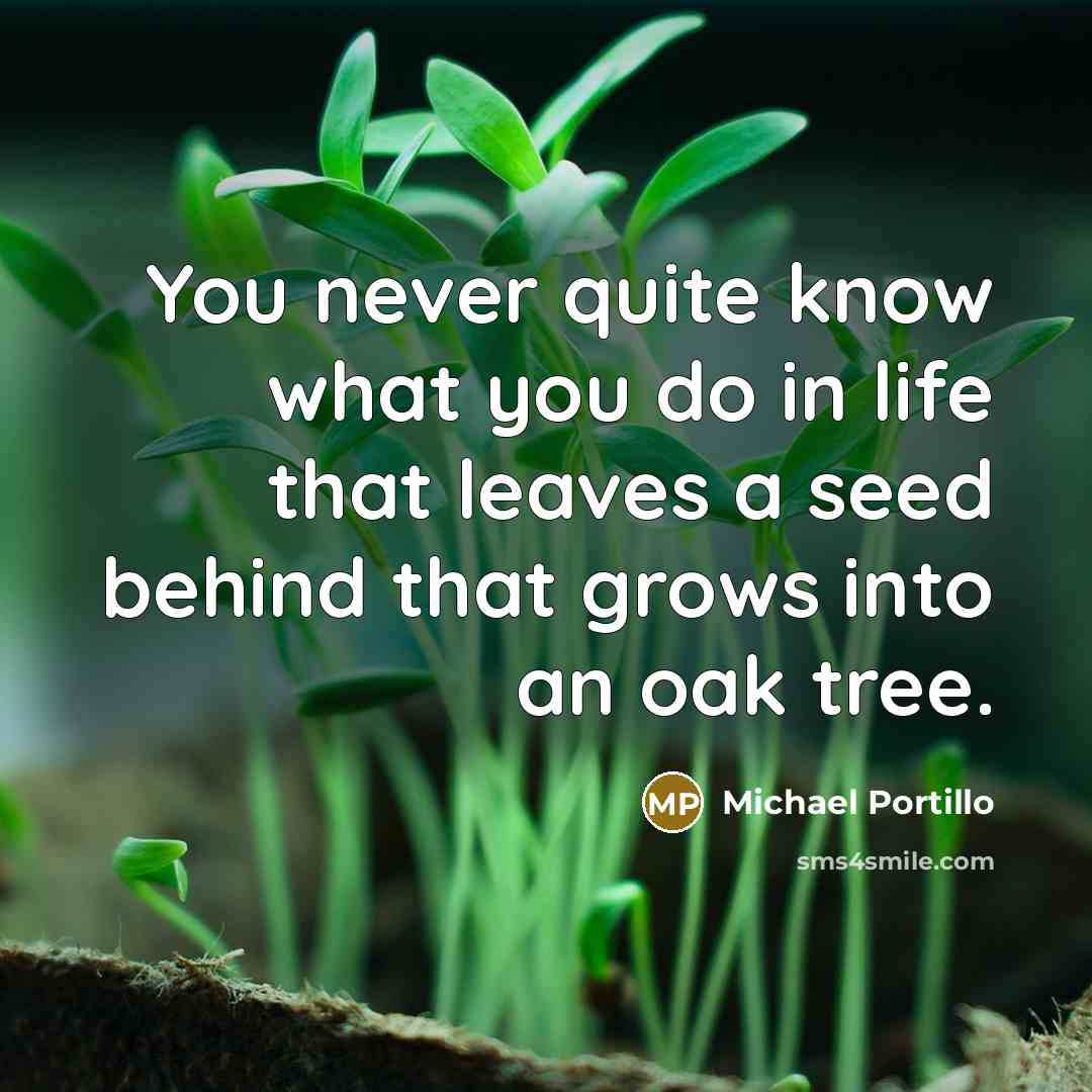 “You never quite know what you do in life that…” quote by Michael Portillo